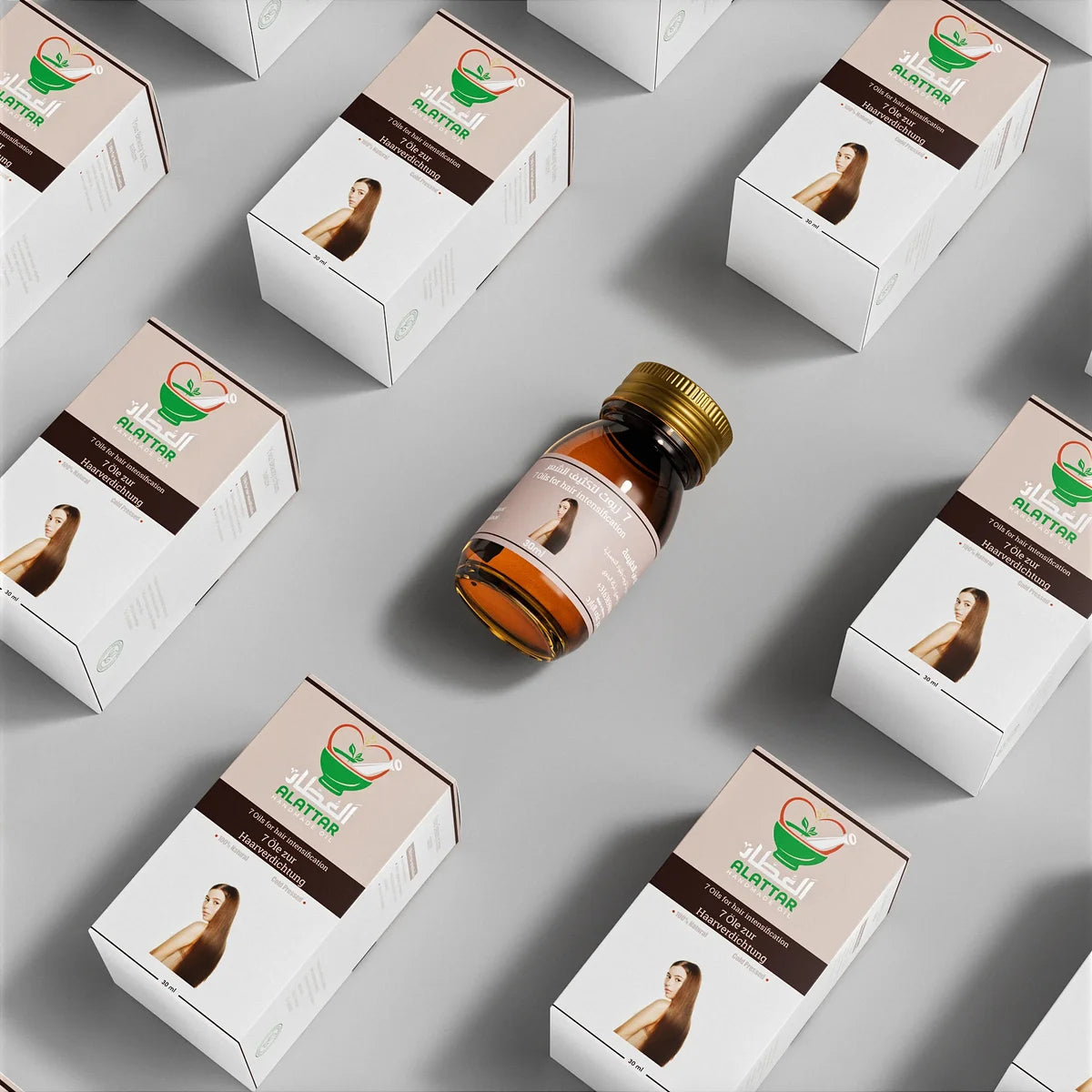 7-Oliën Haar Volume & Groei  2x 30ml
