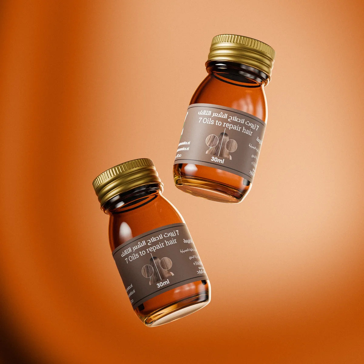 7-Oliën Mix Beschadigd Haar | 2x 30ml