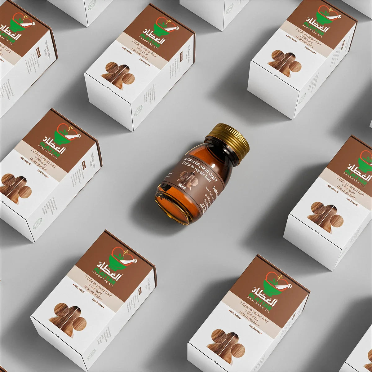 7-Oliën Mix Beschadigd Haar | 2x 30ml