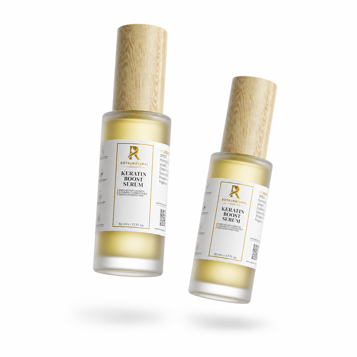 Keratine Boost Serum zwevende productafbeelding
