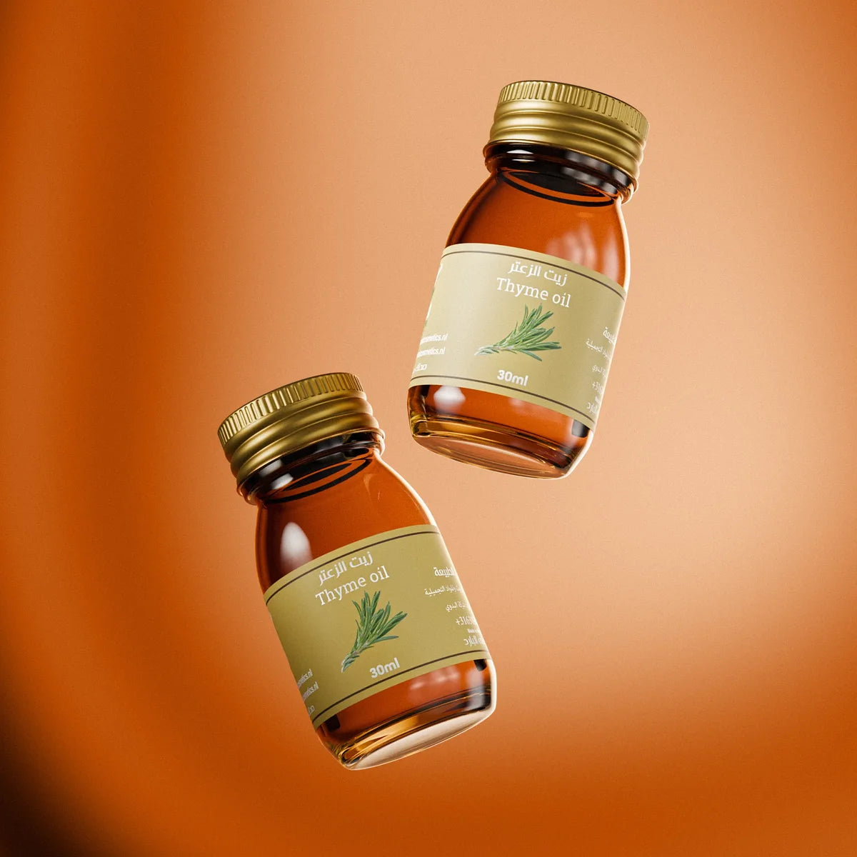 Tijmolie Natuurlijk & Eetbaar | 2x 30ml